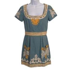French Connection Mexican style dress. Heritage, festival, parties, vacation